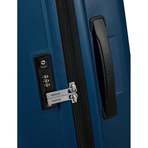 AMERICAN TOURISTER Spinner EXP TSA Aero Step Navy Blue 77 Unisex Adultos