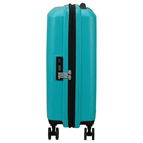 AMERICAN TOURISTER Spinner EXP TSA Aero Step Turquoise Tonic 55 Unisex Adultos