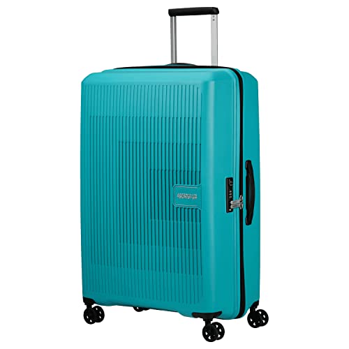 AMERICAN TOURISTER Spinner EXP TSA Aero Step Turquoise Tonic 67 Unisex Adultos