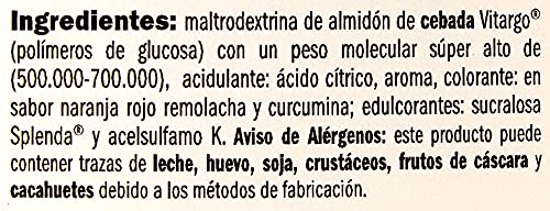 AMIX - Carbohidrato Rápido - Vitargo Load - Carbohidrato para Aumentar la Masa Muscular - Complemento Deportivo Para Atletas de Élite - Sabor Naranja - 2 KG