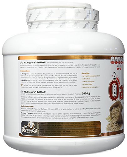 AMIX - OatMash en Formato de 2 kilos - Gran Aporte Nutritivo y Saciante - Mejora el Rendimiento Deportivo - Sabor a Coco-Chocolate