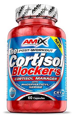 Amix The Cortisol Blocker´s 60 Caps es un producto basado en una combinación del reconocido fosfolípidofosfatidilserina y de extracto de Bacopa monnieri.