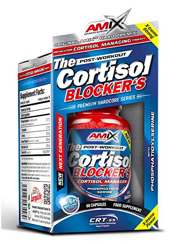 Amix The Cortisol Blocker´s 60 Caps es un producto basado en una combinación del reconocido fosfolípidofosfatidilserina y de extracto de Bacopa monnieri.