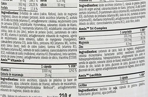 Amix - Vitamins + Minerals Superpack - Complemento Vitamínico - Con Vitaminas y Minerales - Para el Funcionamiento Óptimo del Cuerpo - Nutrición Deportiva - Contiene 30 bolsas