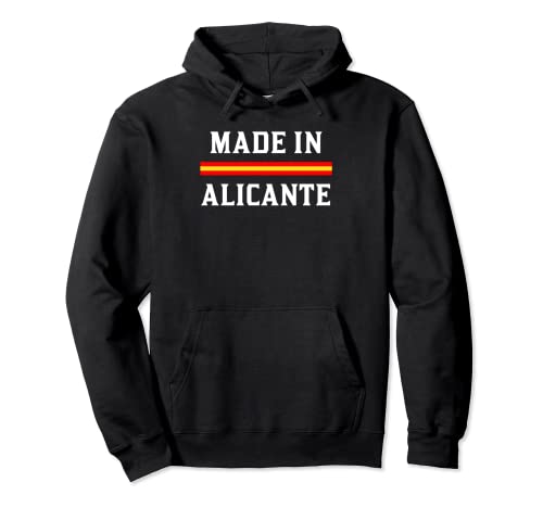 Amo mi ciudad Alicante - Made in Alicante Sudadera con Capucha