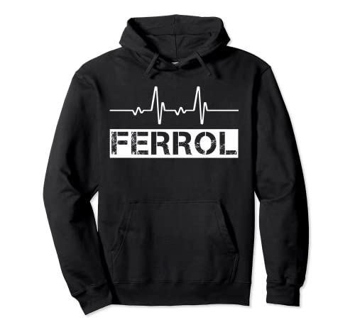 Amo mi ciudad Ferrol - mi hogar Sudadera con Capucha