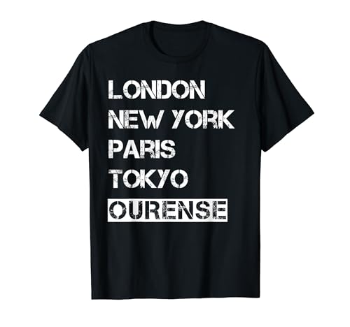 Amo mi ciudad Ourense - mi hogar Camiseta