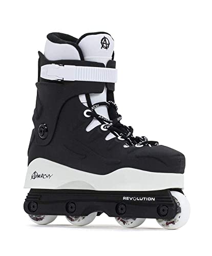 Anarchy Skates Revolution II Patines, Adultos Unisex, Black (Multicolor), 38