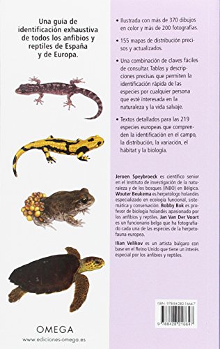 ANFIBIOS Y REPTILES DE ESPAÑA Y DE EUROPA (GUIAS DEL NATURALISTA)