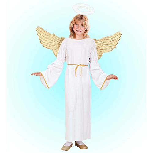 "ANGEL" (dress, belt, halo) - (140 cm / 8-10 Years)