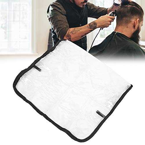 ANKROYU Funda Transparente para Respaldo De Silla, Funda Protectora para Respaldo De Silla De Peluquería Profesional, Protector Impermeable para La Mayoría De Sillas De Salón, Transparente