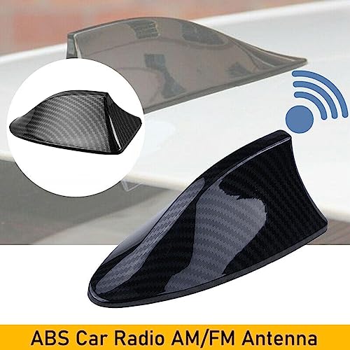 Antena de Aleta de tiburón de Fibra de Carbono automotriz, para Nissan Micra Hoja teana Nota almera clásico Qashqai Pulsar Micra