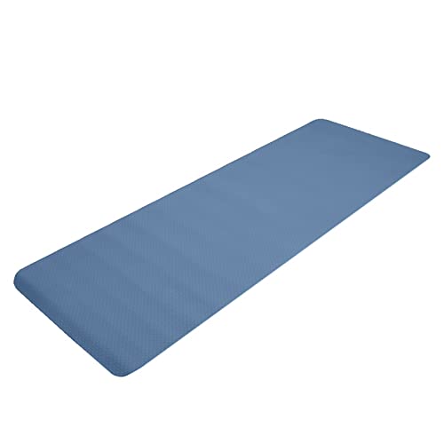 AOOF 6 mm de grosor para yoga, esterilla de fitness, azul oscuro