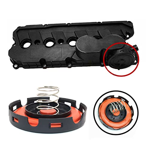 AOOOWER Kit Reparación Diafragma Cubierta Válvula PCV Culata Duradera 917064 06H103495AC 06H103495E Compatible con Cubiertas Válvulas 1.4 2.0 2.5 3.6L Pernos Aspersor Respiradero