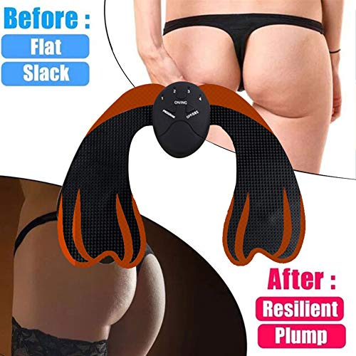 AOTUO Caderas eléctricas Entrenador Muscular glúteos Inteligentes Gimnasio Gimnasio Caderas para Perder Peso/Dar Forma/embellecer el Cuerpo de la Cadera (Orange)