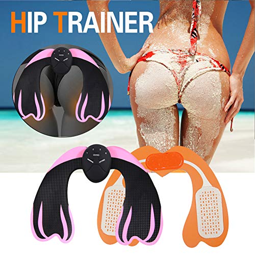 AOTUO Caderas eléctricas Entrenador Muscular glúteos Inteligentes Gimnasio Gimnasio Caderas para Perder Peso/Dar Forma/embellecer el Cuerpo de la Cadera (Orange)