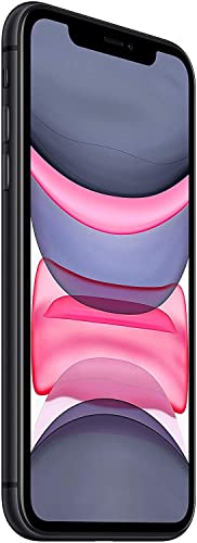 Apple iPhone 11, 64GB, Negro (Reacondicionado)