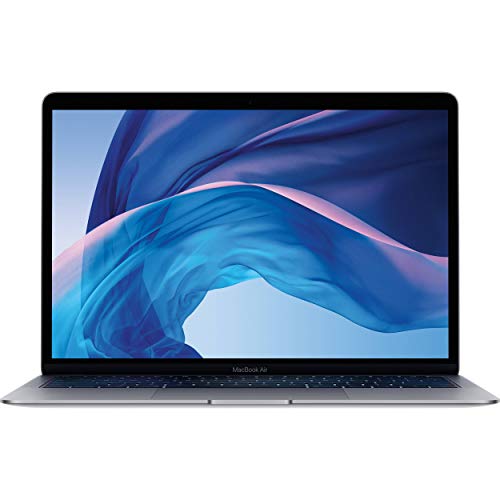 Apple Macbook Air de finales de 2018 con Intel Core i5 de 1,6 GHz, 13 pulgadas, 8 GB de RAM, SSD de 128 GB (con teclado Qwerty en español) - Gris espacial (Reacondicionado)