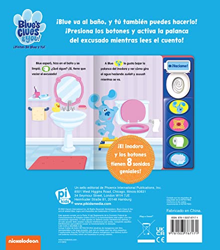 APRENDE A IR AL BAÑO CON BLUE. LSB (LITTLE SOUND BOOK)