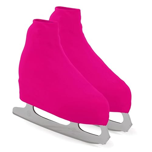 AQUILONE 0-14 Patinaje Patinaje 100 Denier, Protección Patines de Ruedas Hielo, Punta Reforzada, Cubierta Patinaje Artístico o Deportivo (Fucsia, 39/42), Fucsia x1 Par