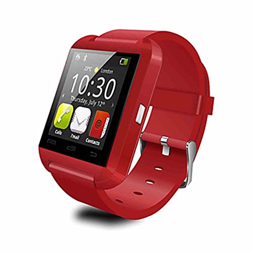 ARBUYSHOP Inteligente Reloj U8 Deporte Bluetooth SmartWatch U80 podómetro Anti perdió recordatorio de la Banda de muñeca la Pulsera de Reloj Digital para el iPhone Android