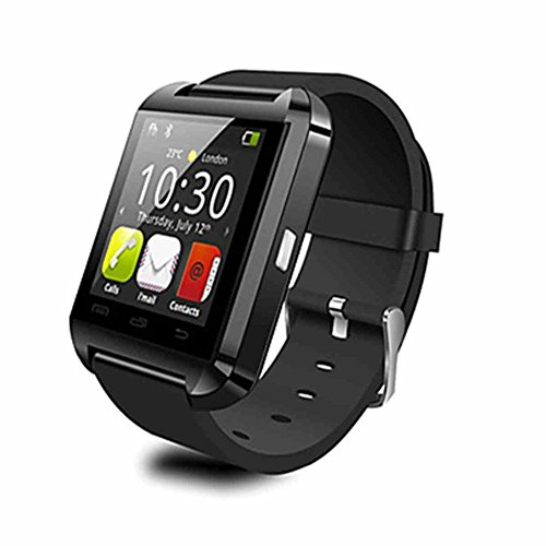 ARBUYSHOP Inteligente Reloj U8 Deporte Bluetooth SmartWatch U80 podómetro Anti perdió recordatorio de la Banda de muñeca la Pulsera de Reloj Digital para el iPhone Android