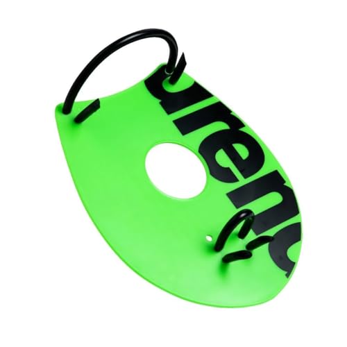 ARENA Accesorios Piscina Elite Hand Paddle 2 Material de Entrenamiento, Adultos Unisex, Acid Lime/Black (Multicolor), l