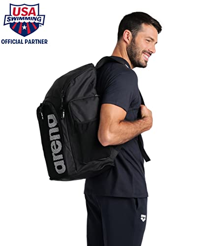 Arena Bolsa Backpack 45, Unisex Adulto, Team Black, Talla Única