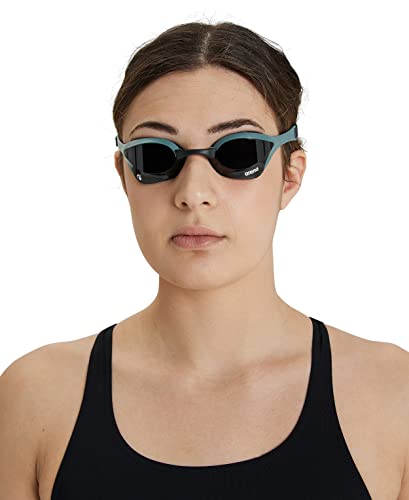 ARENA Cobra Ultra Swipe, Gafas De Natación Unisex Adulto, SMOKE-ARMY-BLACK, Talla Única