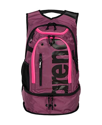 arena Fastpack 3.0 Bolsa Deportiva para Natación, Playa, Gimnasio y Deporte, Bolsa de Viaje de Tejido Hidrófugo con Tirantes Acolchados, Compartimento para Zapatos y Ropa Mojada, 40 L