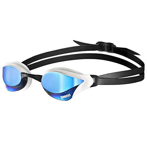 ARENA Gafas Cobra Core Swipe Mirror Natación, Unisex Adulto, Blue/White, Talla Única