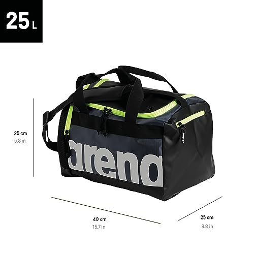 ARENA Spiky III Duffle 25 Borsa Sportiva da Piscina, Mare, Palestra e Tempo Libero, Borsone da Viaggio in Tessuto idrorepellente con Tracolla Regolabile, Borsa da Spiaggia, 25 Litri, Taglia Unica