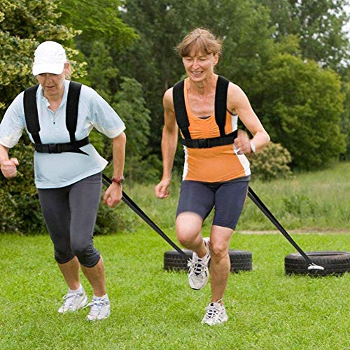 Arnés de Trineo bandse utilizan para el Entrenamiento físico de los Ejercicios de Carrera de Velocidad y ráfaga