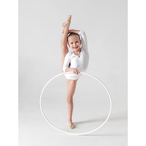 Aro de Plástico para Gimnasia Indigo Blanco (65 cm (182 gr))