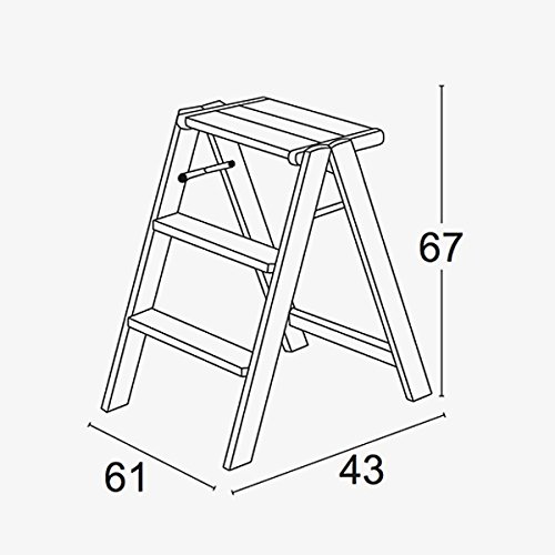 Arredamenti Italia 70 OSIMO Taburete/Escalera En Madera