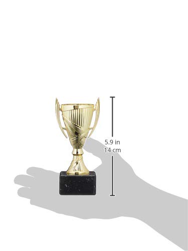 Art-Trophies AT81112 Trofeo Deportivo, Dorado, 17 cm