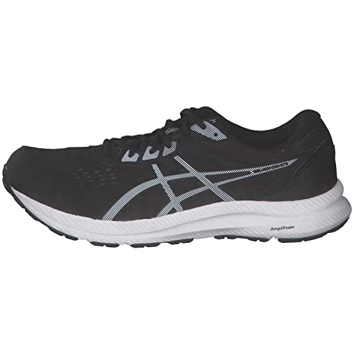 ASICS Gel-Contend 8, Sneaker Hombre, Black White, 44 EU