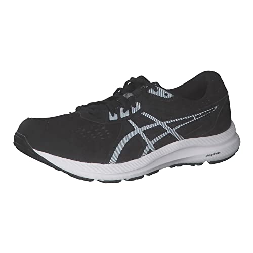 ASICS Gel-Contend 8, Sneaker Hombre, Black White, 44 EU