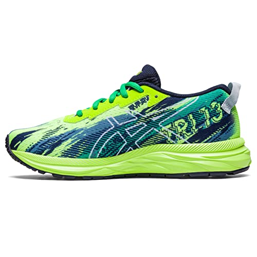 ASICS Gel-Noosa Tri 13 GS, Zapatillas Deportivas, Peligro Verde/Cielo, 39 EU