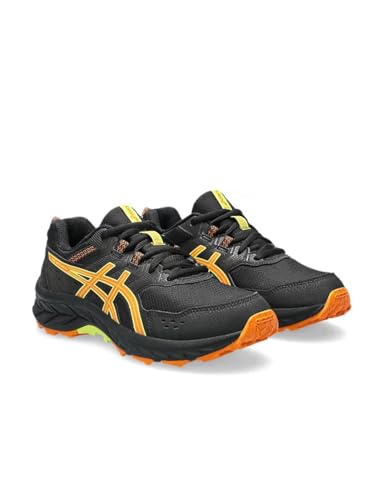 Asics Gel-Venture 9 GS, Running Shoe, Black/Bright Orange, 35 EU