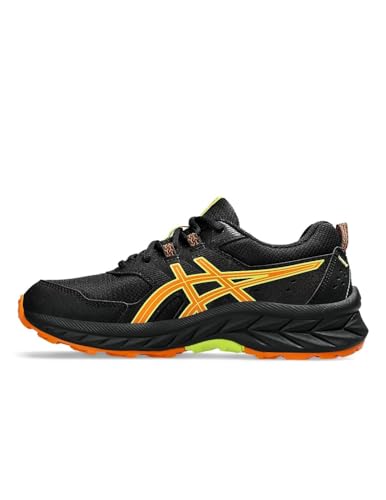 Asics Gel-Venture 9 GS, Running Shoe, Black/Bright Orange, 35 EU