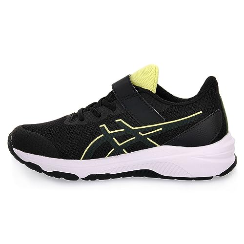 ASICS GT-1000 12 PS, Sneaker, Black/Rain Forest, 27 EU