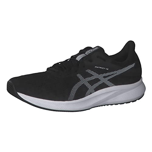 Asics Patriot 13, Zapatilla Hombre, Black/White, 42 EU