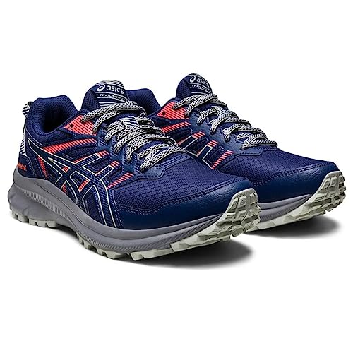 ASICS Trail Scout 2, Zapatillas de Deporte Mujer, Indigo Blue Light Sage, 37.5 EU