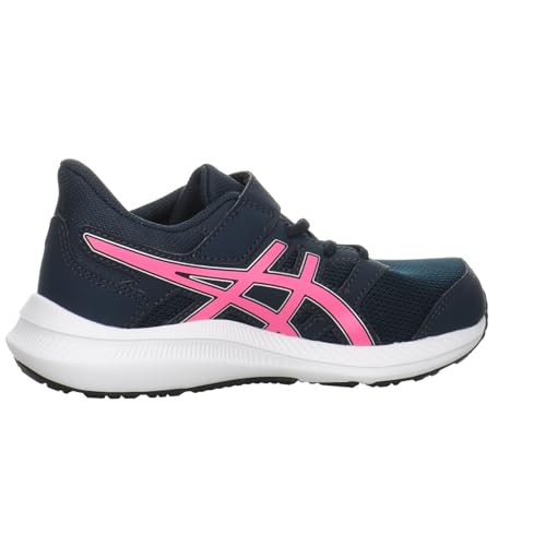 Asics Zapatillas de Running para Niños Jolt 4 PS Rosa Azul Oscuro, Correr, Unisex Infantil, 33 EU