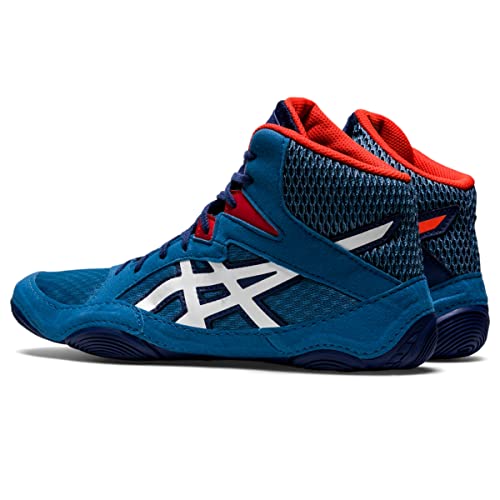 ASICS Zapatos de lucha Snapdown 3 para hombre, Azure/blanco, 39 EU