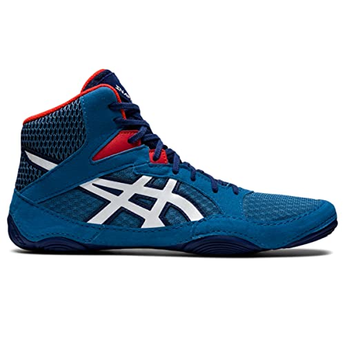 ASICS Zapatos de lucha Snapdown 3 para hombre, Azure/blanco, 39 EU