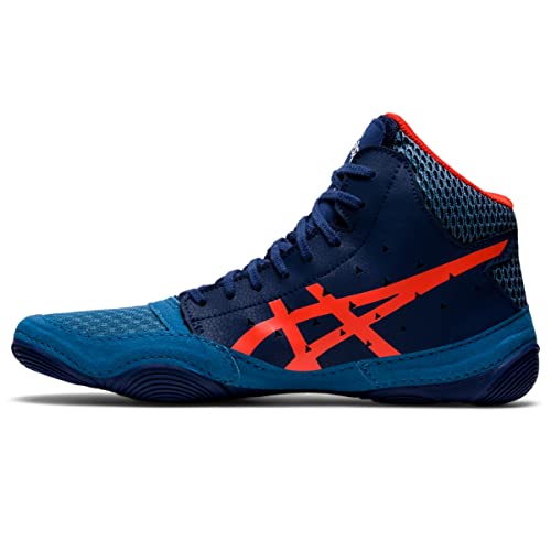 ASICS Zapatos de lucha Snapdown 3 para hombre, Azure/blanco, 39 EU