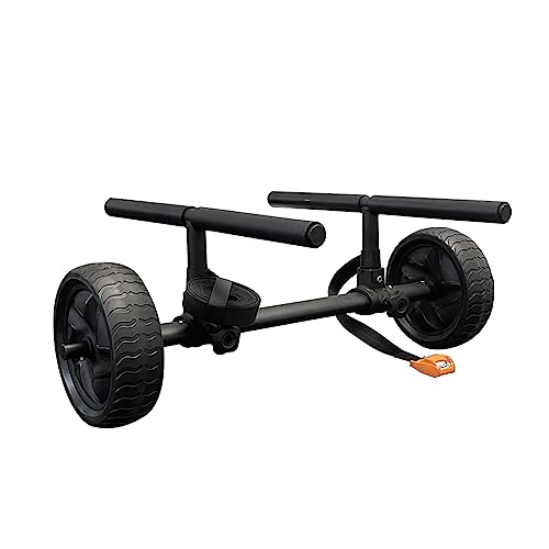 ASMSW Carrito universal para kayak, kayak, barco, canoa, carrito de transporte, rueda