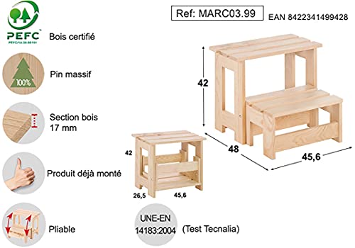 ASTIGARRAGA KIT LINE Escalera Plegable de Madera